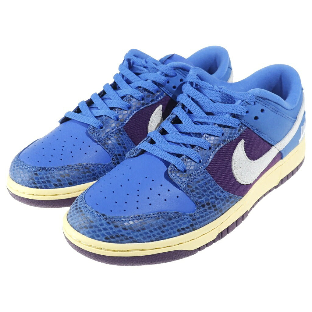 NIKE(ナイキ) ×UNDEFEATED DUNK LOW SP アンディフィーテッド ローカットスニーカー ブルー US9/27cm DH6508-400