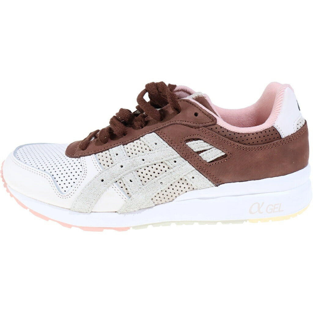 ASICS(アシックス) ×AFEW GT-II 1201A480-700 アフュー ローカットスニーカー ホワイト/ブラウン US9/27cm