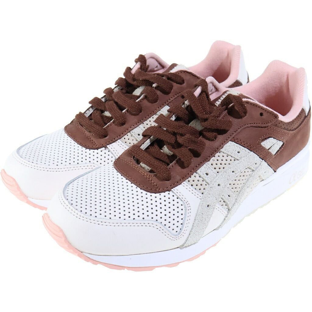 ASICS(アシックス) ×AFEW GT-II 1201A480-700 アフュー ローカットスニーカー ホワイト/ブラウン US9/27cm