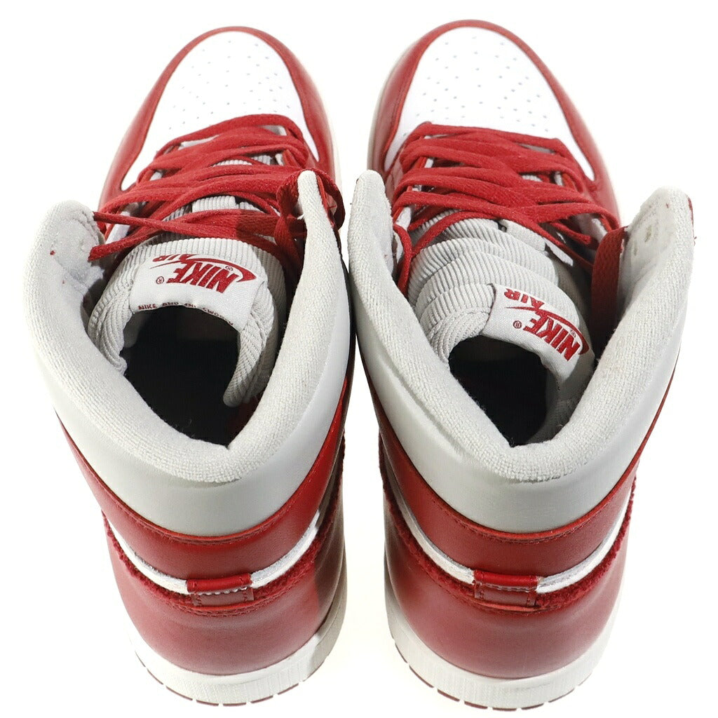 NIKE(ナイキ) WMNS AIR JORDAN 1 HIGH OG NEWSTALGIA DJ4891-061 ウィメンズ エアジョーダン1 ニュースタルジア ハイカットスニーカー ホワイト/レッド US10.5/27.5cm