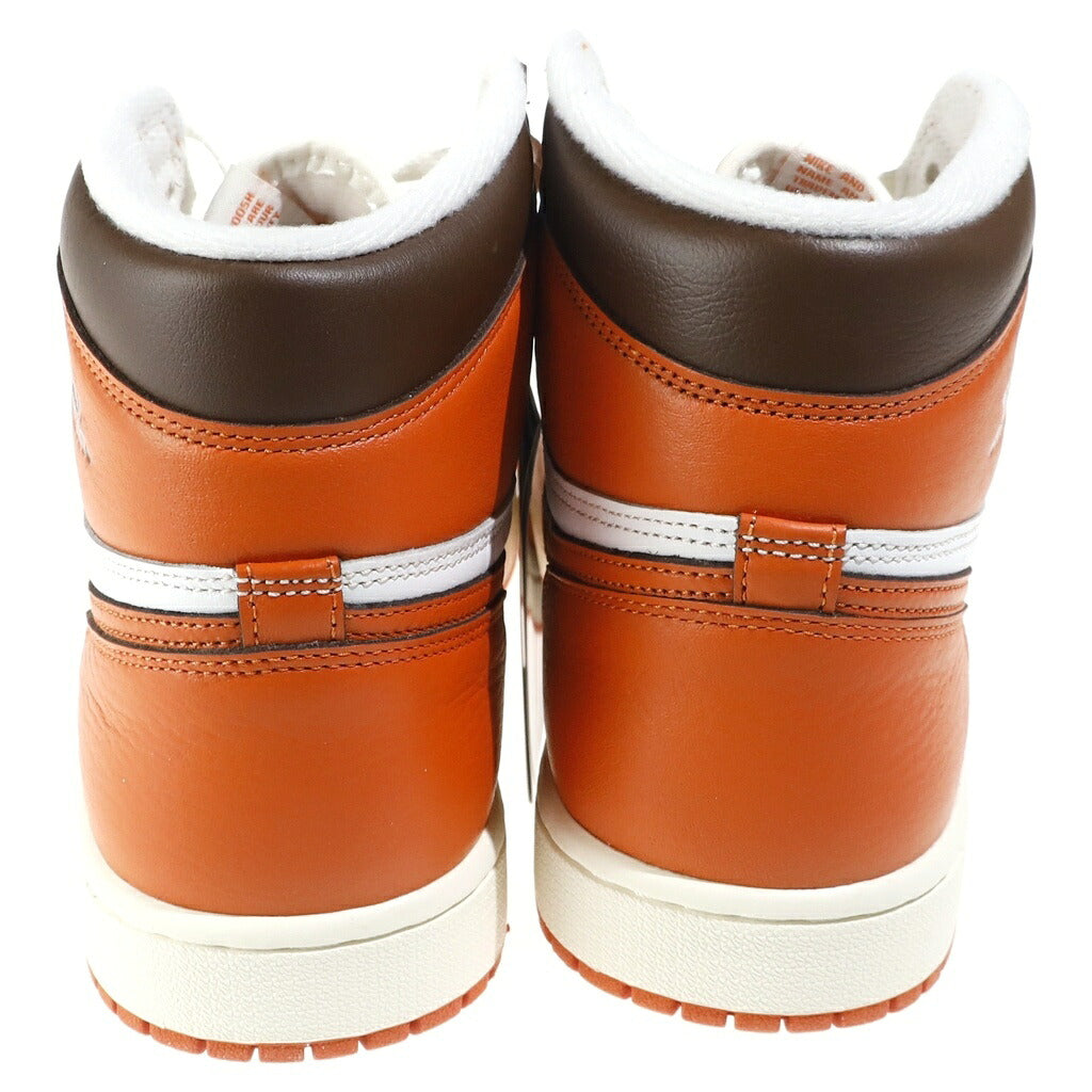 NIKE(ナイキ) WMNS AIR JORDAN 1 HIGH OG STARFISH DO9369-101 ウィメンズ エアジョーダン1 スターフィッシュ ハイカットスニーカー ホワイト/オレンジ US10.5/27.5cm