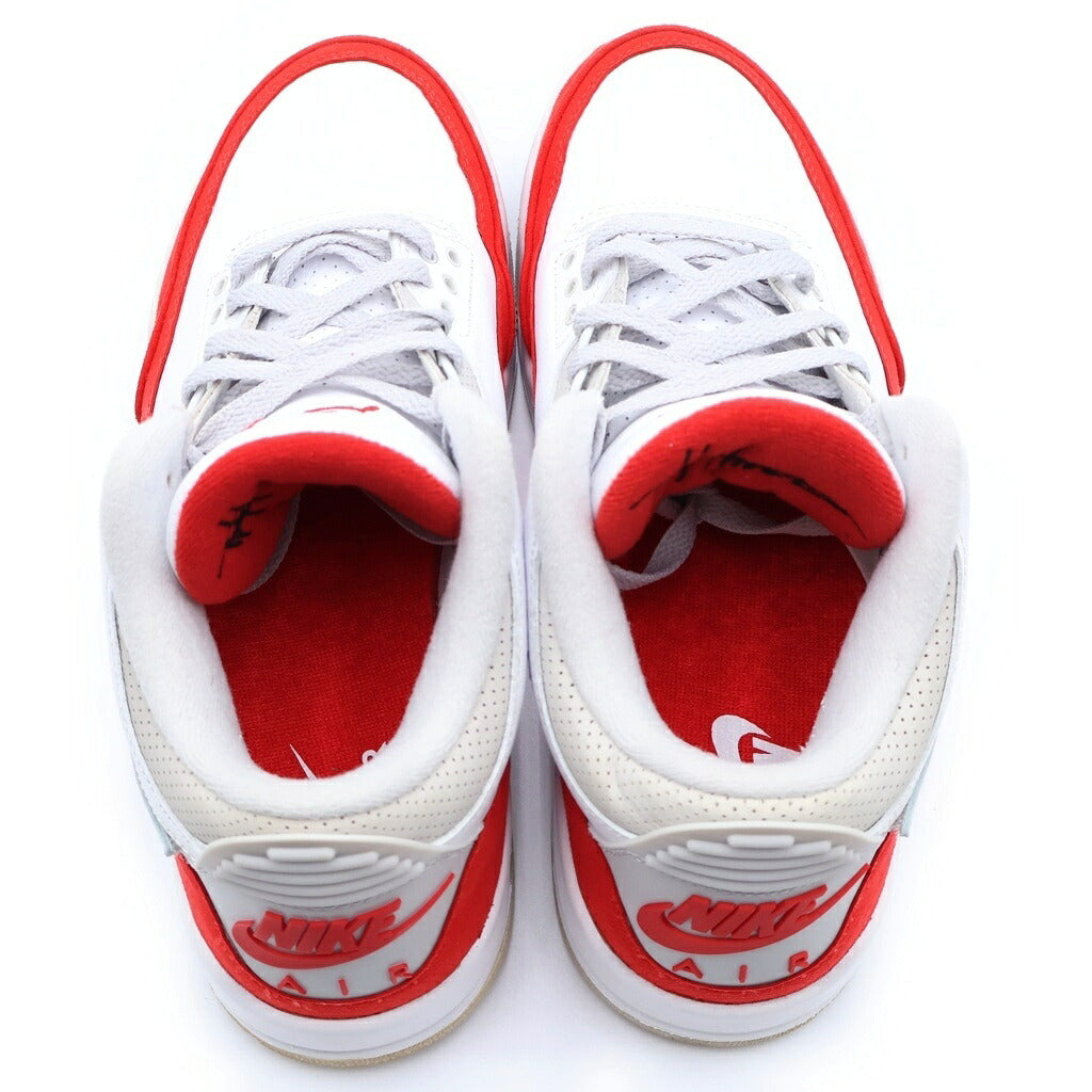 NIKE(ナイキ) AIR JORDAN 3 RETRO TINKER WHITE CJ0939-100 エアジョーダン3 レトロ ティンカー ホワイト ハイカットスニーカー US9/27cm