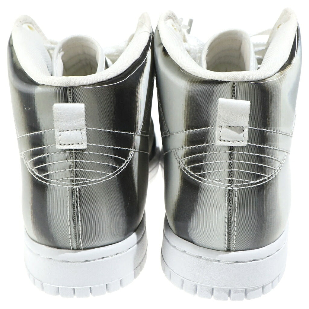 NIKE(ナイキ) ×CLOT DUNK HIGH SILVER DH4444-900 クロット ダンク ハイカットスニーカー シルバー US9/27cm
