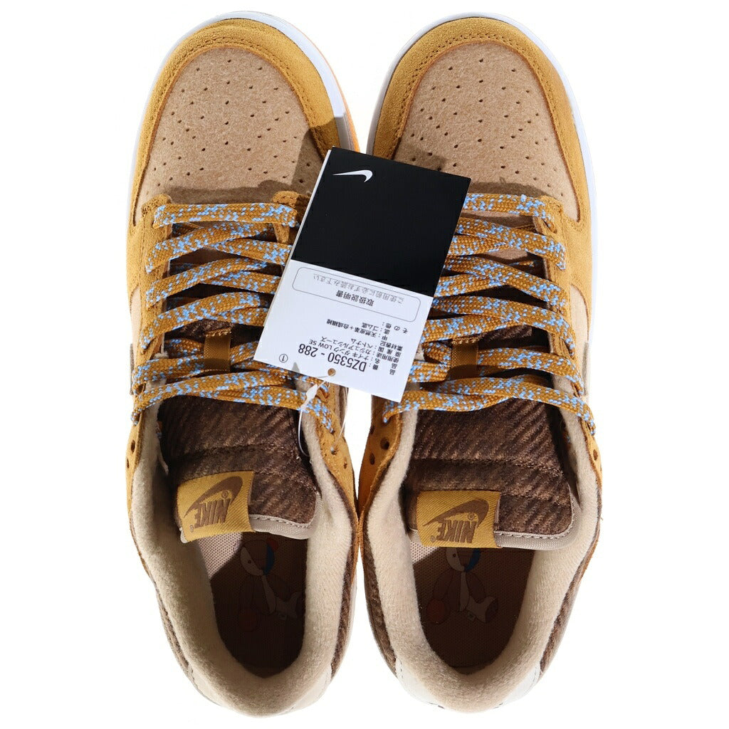 NIKE(ナイキ) DUNK LOW Teddy Bear DZ5350-288 ダンクロー テディベア ローカットスニーカー ブラウン US9/27cm