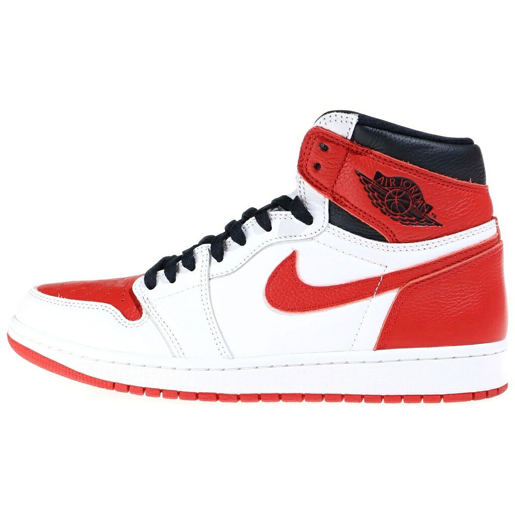 NIKE(ナイキ) AIR JORDAN 1 HIGH OG HERITAGE 555088-161 エアジョーダン1 ヘリテージ ハイカットスニーカー レッド/ホワイト US9.5/27.5cm