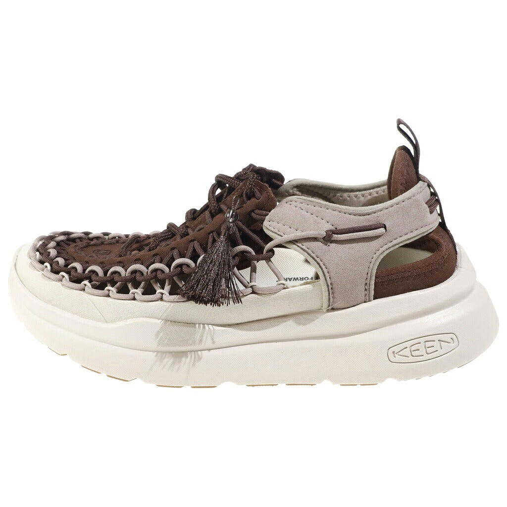 KEEN(キーン) ×AFEW UNEEK WK PAST FORWARD 1031105 アフュー ユニーク パストフォワード ローカットスニーカー ブラウン US9/27cm