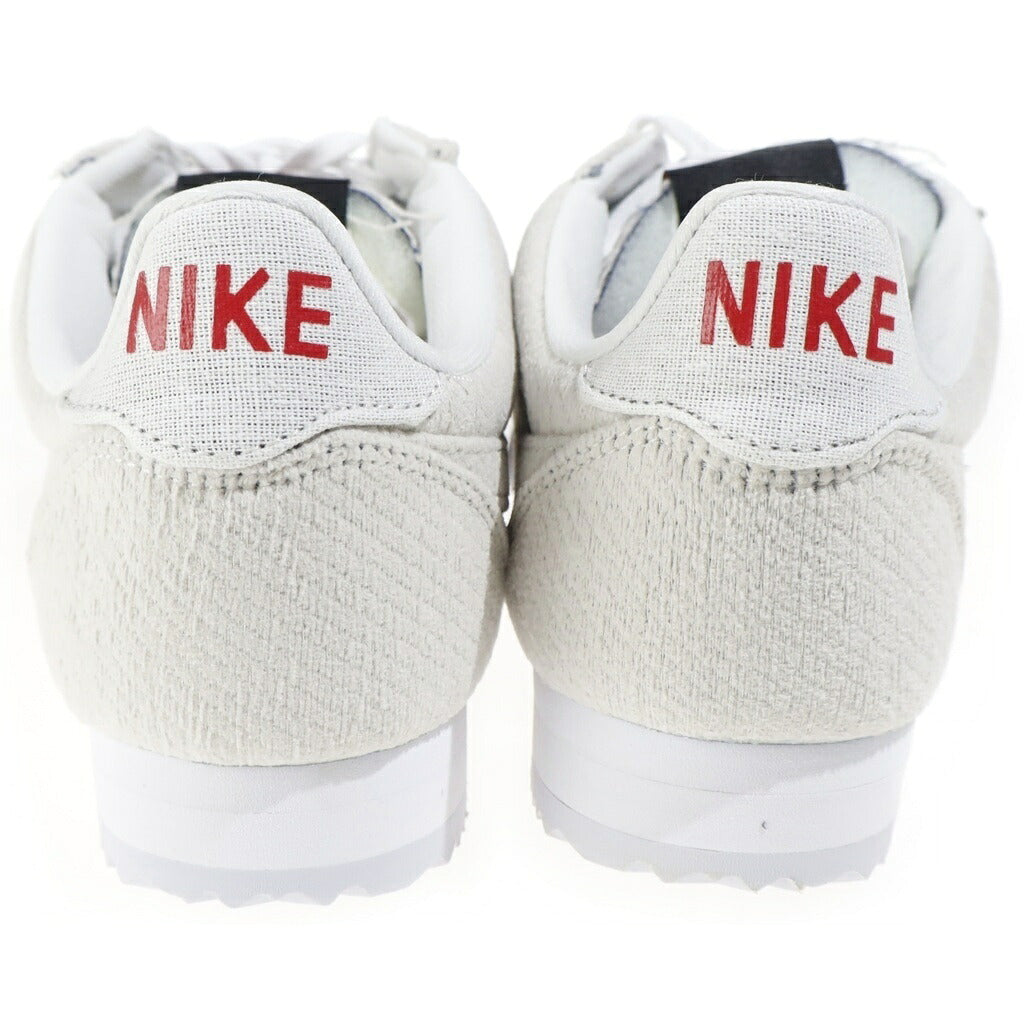 NIKE(ナイキ) ×Stranger Things CLASSIC CORTEZ CJ6107-100 ストレンジャーシングス クラシック コルテッツ ローカットスニーカー ホワイト US9/27cm