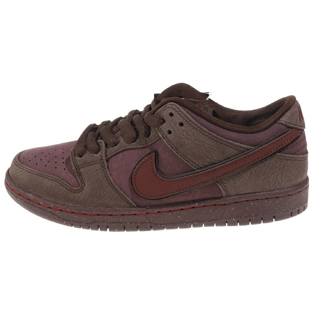 NIKE SB(ナイキエスビー) DUNK LOW PRM CITY OF LOVE BURGUNDY FN0619-600 ダンク シティオブラブ ローカットスニーカー バーガンディ US9/27cm