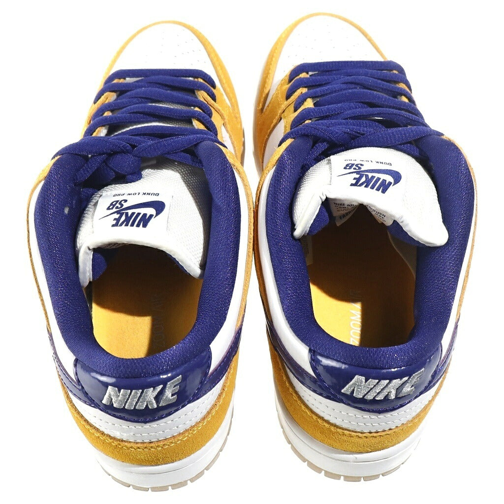 NIKE SB(ナイキエスビー) DUNK LOW LASER ORANGE BQ6817-800 ダンクロー レーザーオレンジ ローカットスニーカー イエロー US9/27cm