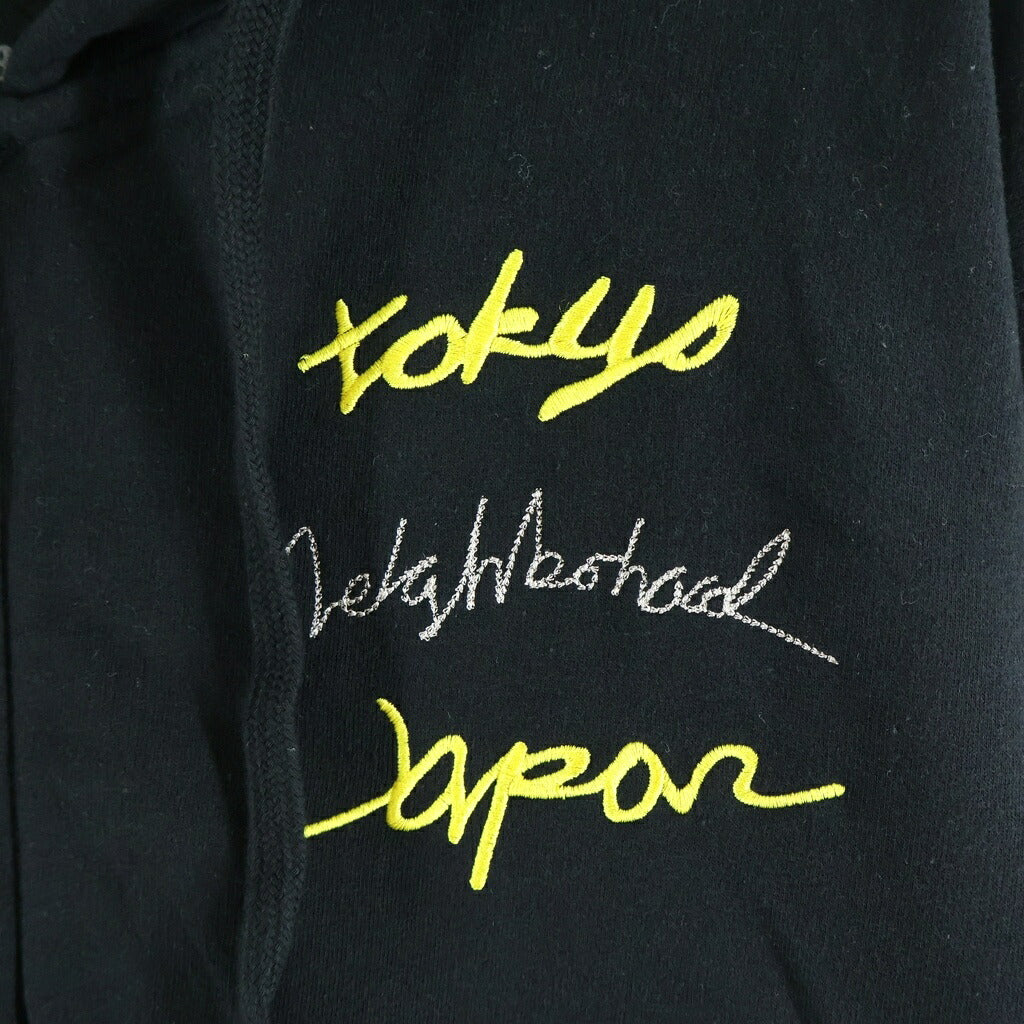 NEIGHBORHOOD(ネイバーフッド) ×CACTUS JACK CAROUSEL HOODIE カクタスジャック カルーセル ジップアップ パーカー ブラック