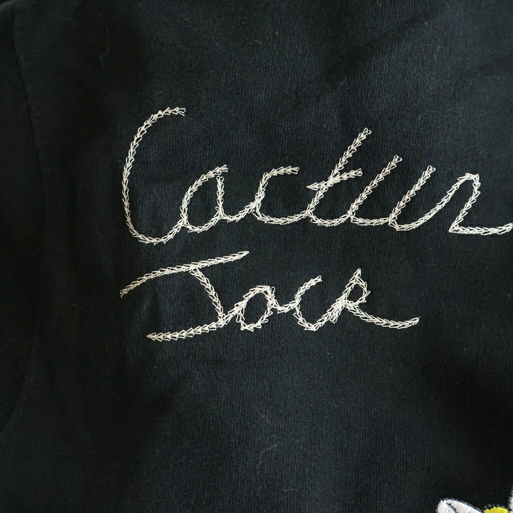 NEIGHBORHOOD(ネイバーフッド) ×CACTUS JACK CAROUSEL HOODIE カクタスジャック カルーセル ジップアップ パーカー ブラック