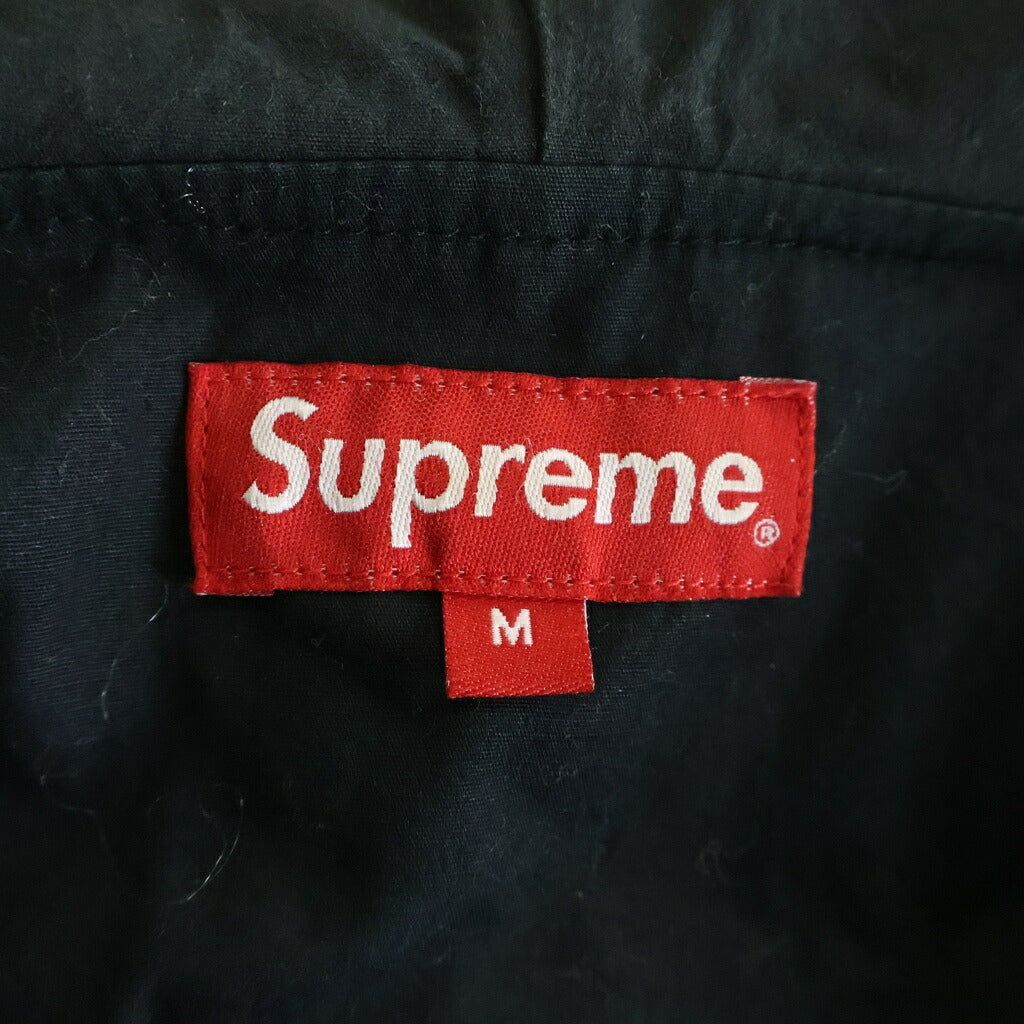 SUPREME(シュプリーム) 14SS Fur Pullover Leopard ファー レオパード フーディ ハーフジップ プルオーバー ブラウン/ブラック