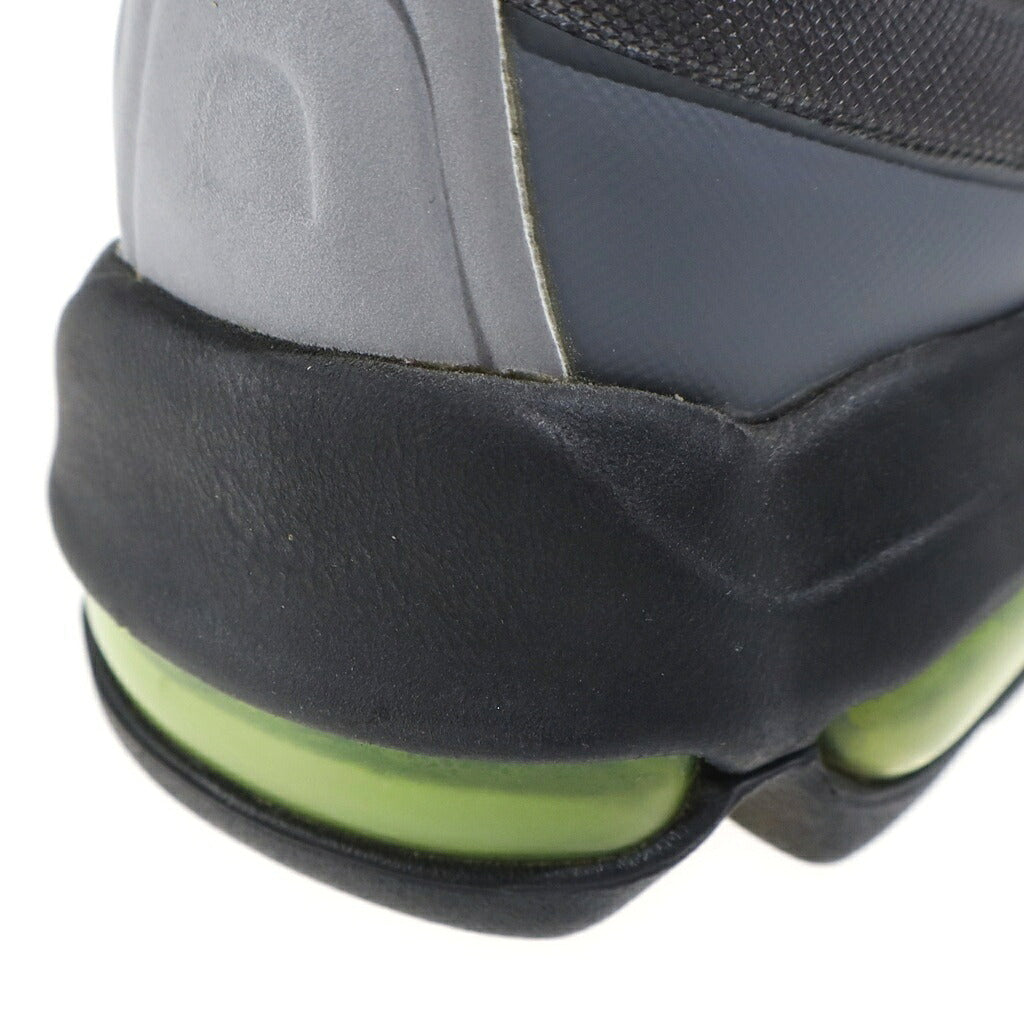 NIKE(ナイキ) 【観賞用 2016年製】 AIR MAX ULTRA SE 845033-007 エアマックス 95 ウルトラ ローカットスニーカー グレー/イエロー US10/28cm