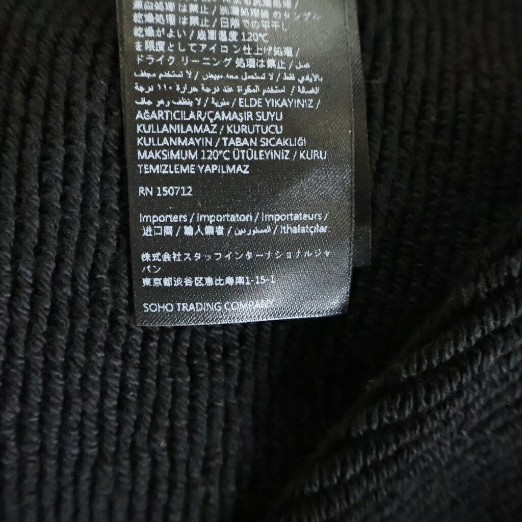 AMIRI(アミリ) 26AW 胸ロゴデザイン ジップアップ フーデッド スウェット パーカー ブラック AM326JR003