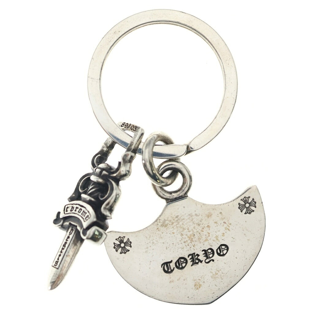 CHROME HEARTS(クロムハーツ) SHIELD&No5 DGGR TOKYO 東京限定 シールド #5ダガーキーリング シルバー