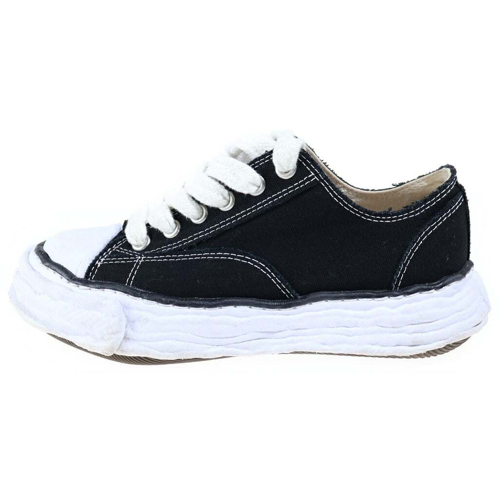 MAISON MIHARAYASUHIRO(メゾンミハラヤスヒロ) PETERSON 23 Original Sole Canvas Low Top Sneaker ピーターソン23 ローカットスニーカー シューズ ブラック/ホワイト A11FW702
