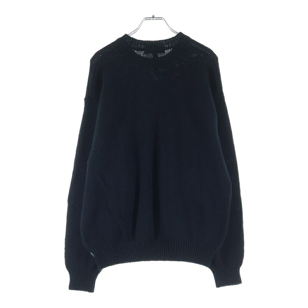 SUPREME(シュプリーム) 25AW Contrast Logo Sweater コントラストロゴ ニットセーター ブラック