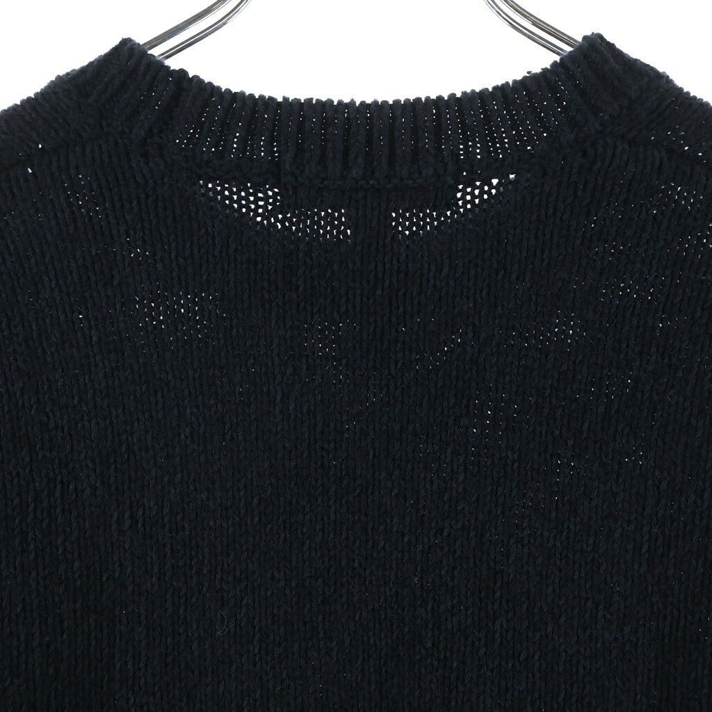 SUPREME(シュプリーム) 25AW Contrast Logo Sweater コントラストロゴ ニットセーター ブラック