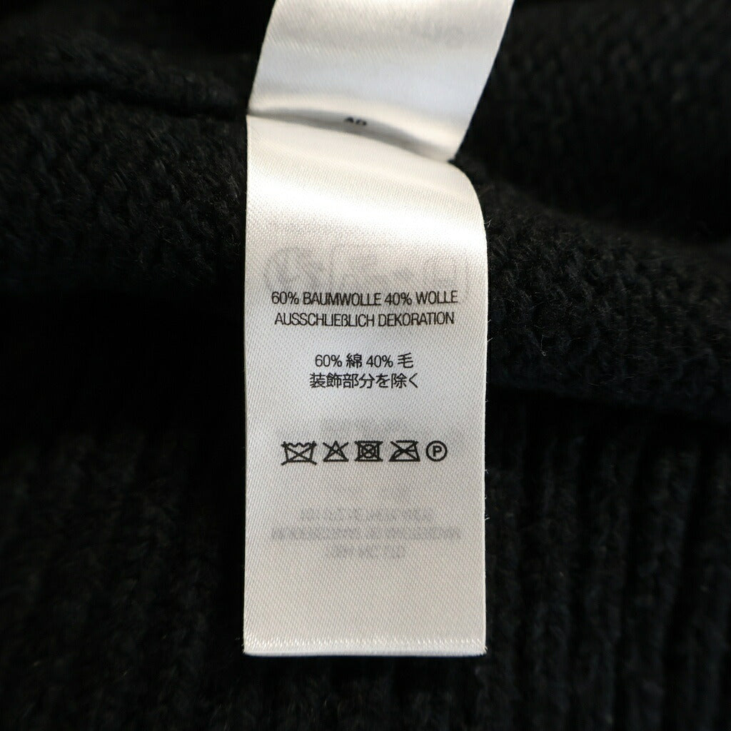 SUPREME(シュプリーム) 25AW Contrast Logo Sweater コントラストロゴ ニットセーター ブラック