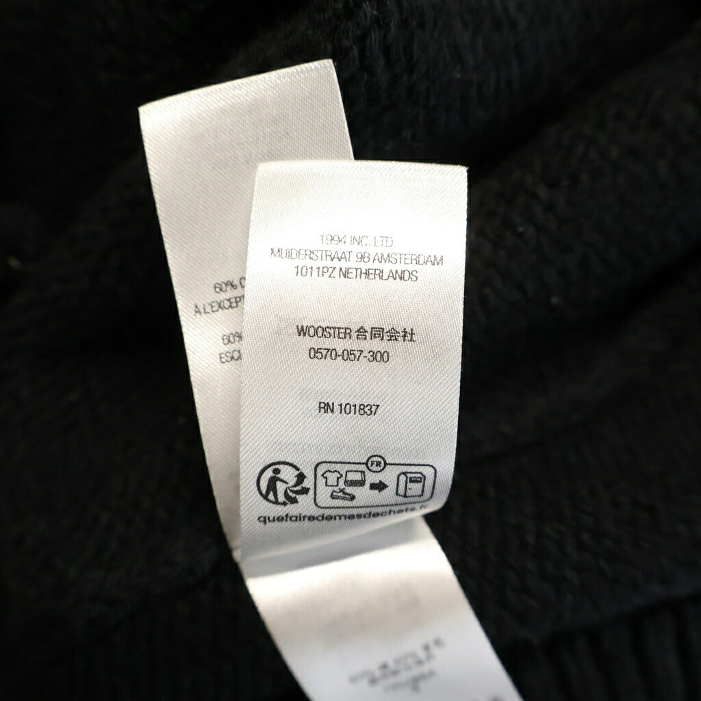 SUPREME(シュプリーム) 25AW Contrast Logo Sweater コントラストロゴ ニットセーター ブラック
