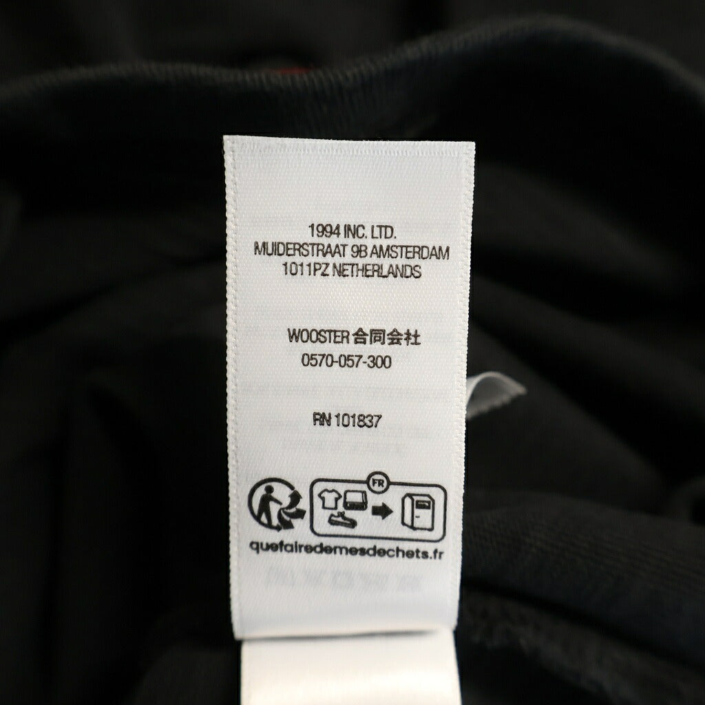 SUPREME(シュプリーム) 26AW Stretch Applique S/S Top ストレッチ アップリケロゴ 半袖Tシャツ カットソー ブラック