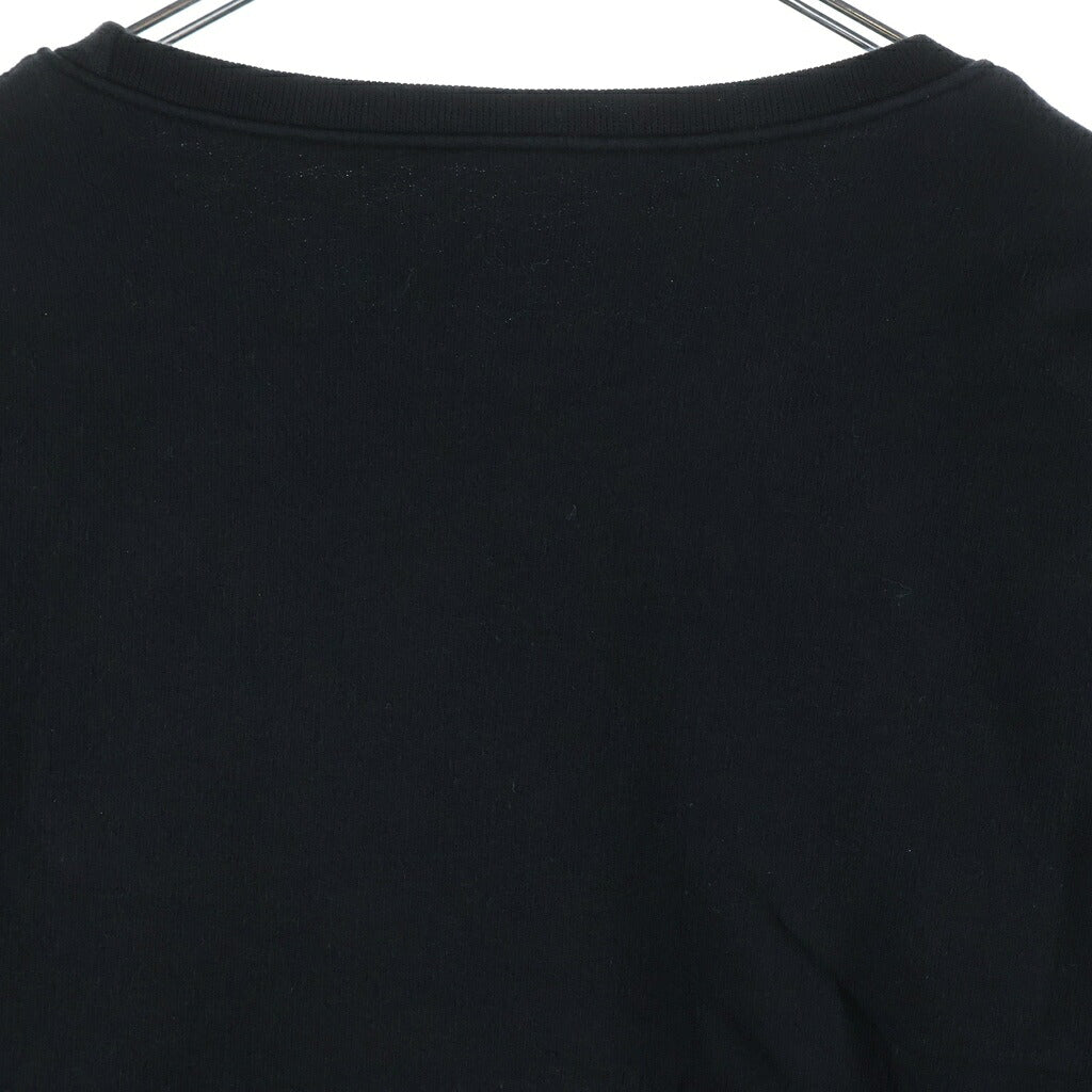 CHROME HEARTS(クロムハーツ) NECK LOGO CREWNECK SWEATSHIRT ネックロゴ クルーネック スウェットトレーナー ブラック