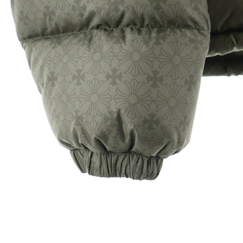 CHROME HEARTS(クロムハーツ) STIFF V2 FBRC スティッフ CHプラス総柄クロスボールボタンダウンジャケット カーキ