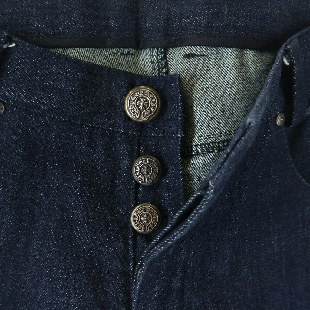 CHROME HEARTS(クロムハーツ) OLD 5POCKET STRAIGHT DENIM PANTS オールド デニムストレートパンツ 5ポケット インディゴ