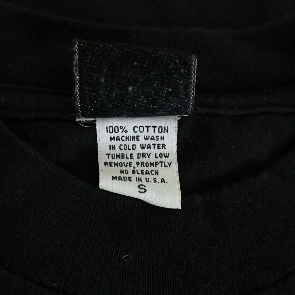 CHROME HEARTS(クロムハーツ) OLD 袖マルチロゴデザイン クルーネック ロングスリーブ 長袖Tシャツ カットソー ブラック