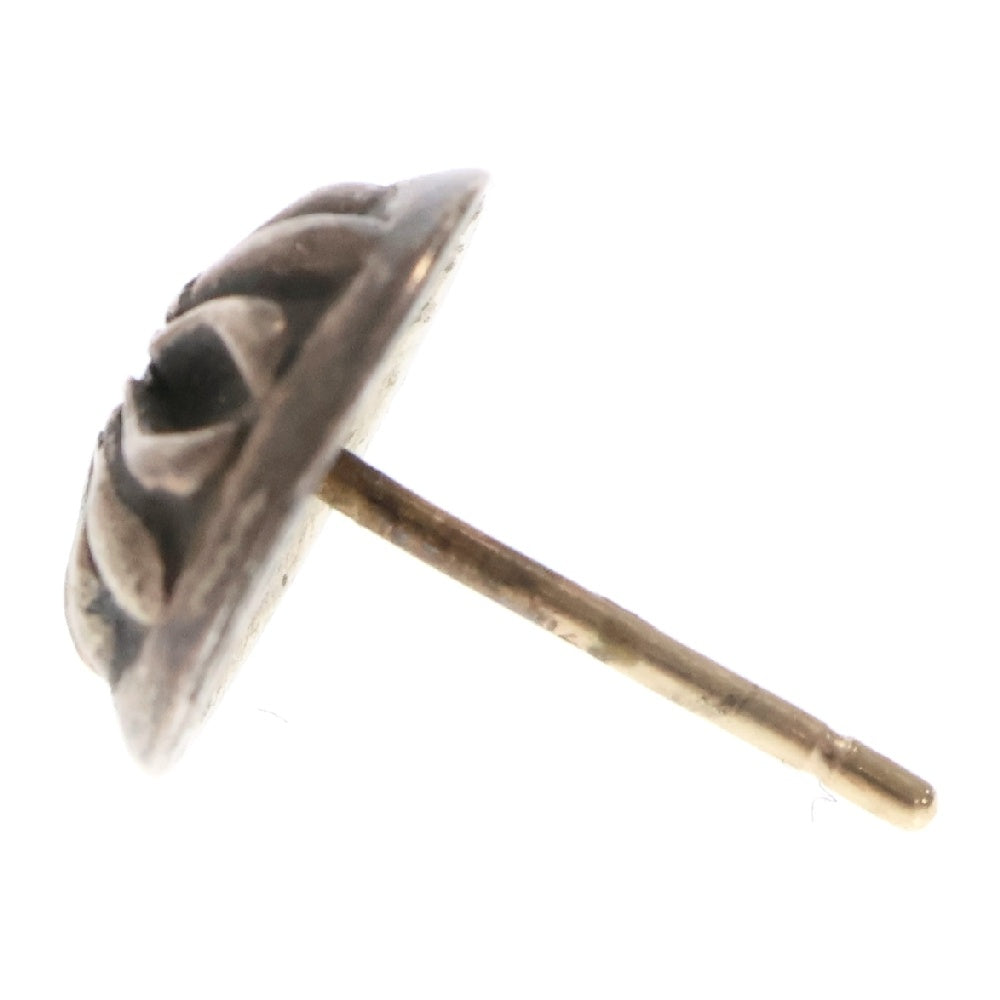 CHROME HEARTS(クロムハーツ) STUD CRSBLL DIA クロスボールスタッド 1ダイヤ シルバー ピアス