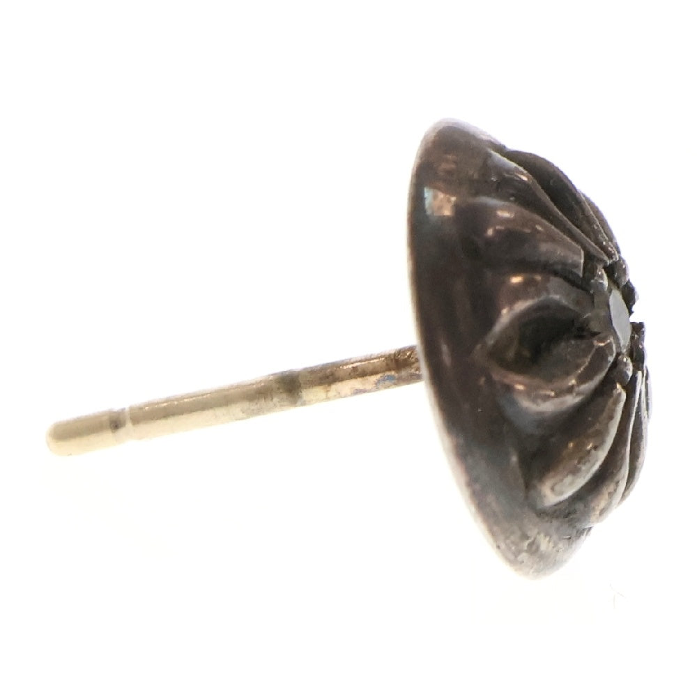 CHROME HEARTS(クロムハーツ) STUD CRSBLL DIA クロスボールスタッド 1ダイヤ シルバー ピアス