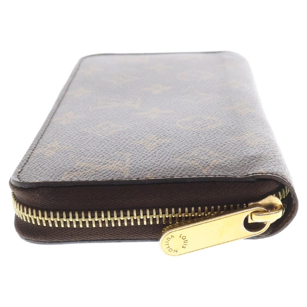 LOUIS VUITTON(ルイヴィトン) モノグラム レザー ジッピーウォレット 長財布 ブラウン M42616