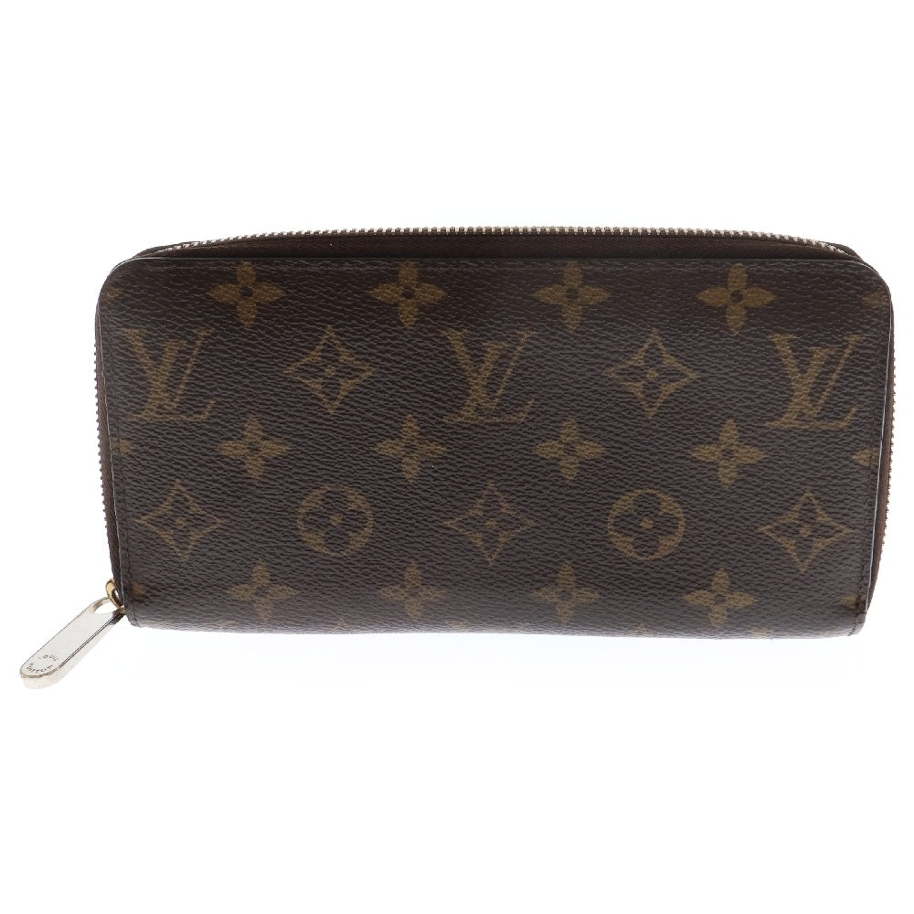 LOUIS VUITTON(ルイヴィトン) モノグラム ジッピーウォレット レザーラウンドファスナー 長財布 ブラウン M42616