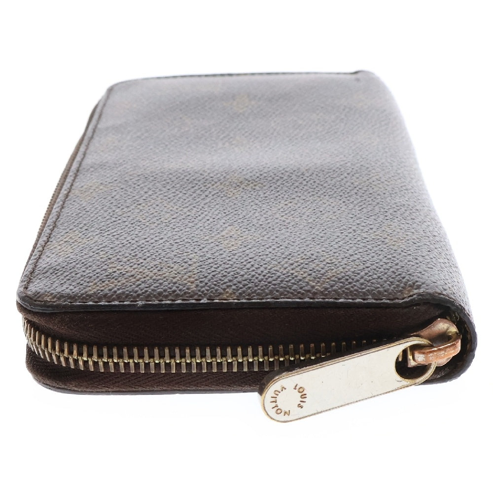 LOUIS VUITTON(ルイヴィトン) モノグラム ジッピーウォレット レザーラウンドファスナー 長財布 ブラウン M42616