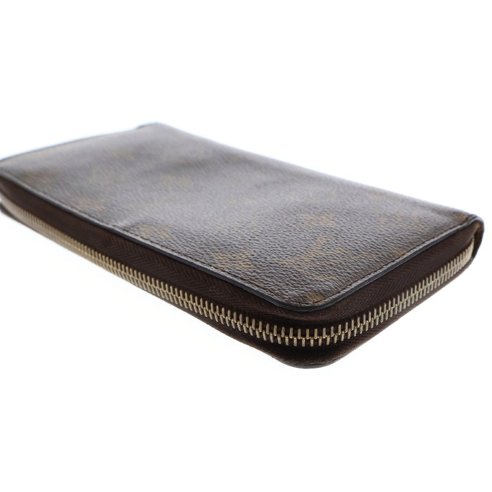 LOUIS VUITTON(ルイヴィトン) モノグラム ジッピーウォレット レザーラウンドファスナー 長財布 ブラウン M42616