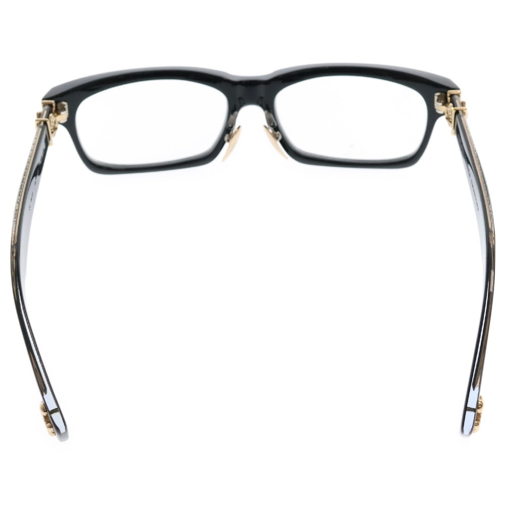 CHROME HEARTS(クロムハーツ) SPLAT-A BSフレアテンプル アイウェア サングラス メガネ ブラック/ゴールド