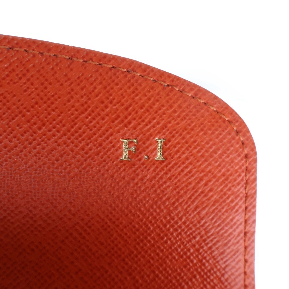 LOUIS VUITTON(ルイヴィトン) モノグラム ポルトフォイユエミリー フューシャ レザー ロングウォレット 長財布 ブラウン M60697