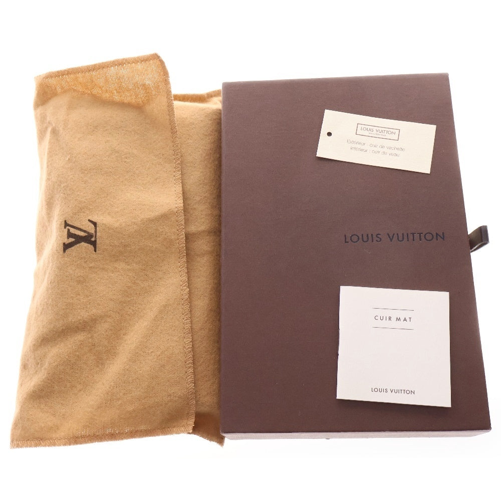 LOUIS VUITTON(ルイヴィトン) モノグラム ポルトフォイユエミリー フューシャ レザー ロングウォレット 長財布 ブラウン M60697