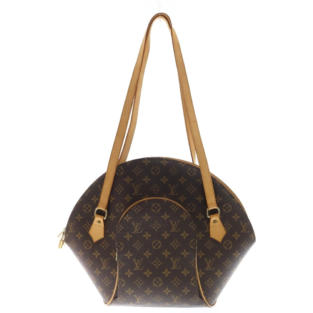 LOUIS VUITTON(ルイヴィトン) モノグラム エリプスショッピング トートバッグ ハンドバッグ ブラウン ゴールド金具 PVCレザー M51128