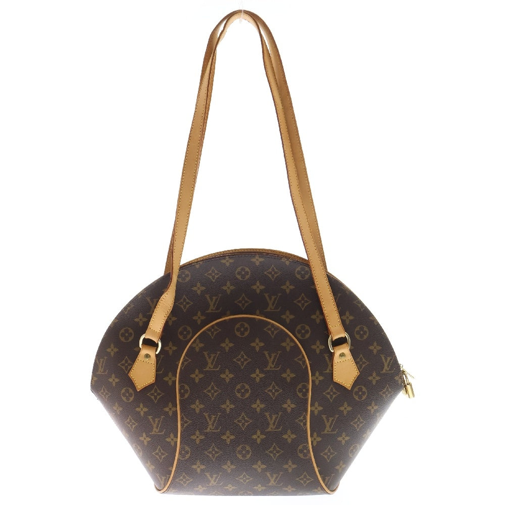 LOUIS VUITTON(ルイヴィトン) モノグラム エリプスショッピング トートバッグ ハンドバッグ ブラウン ゴールド金具 PVCレザー M51128