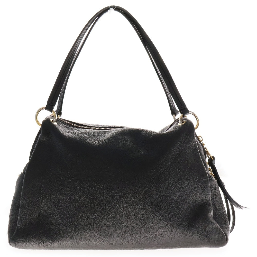 LOUIS VUITTON(ルイヴィトン) モノグラム・アンプラント ポンテュPM ハンドバッグ ブラック レザー ゴールド金具 M43719