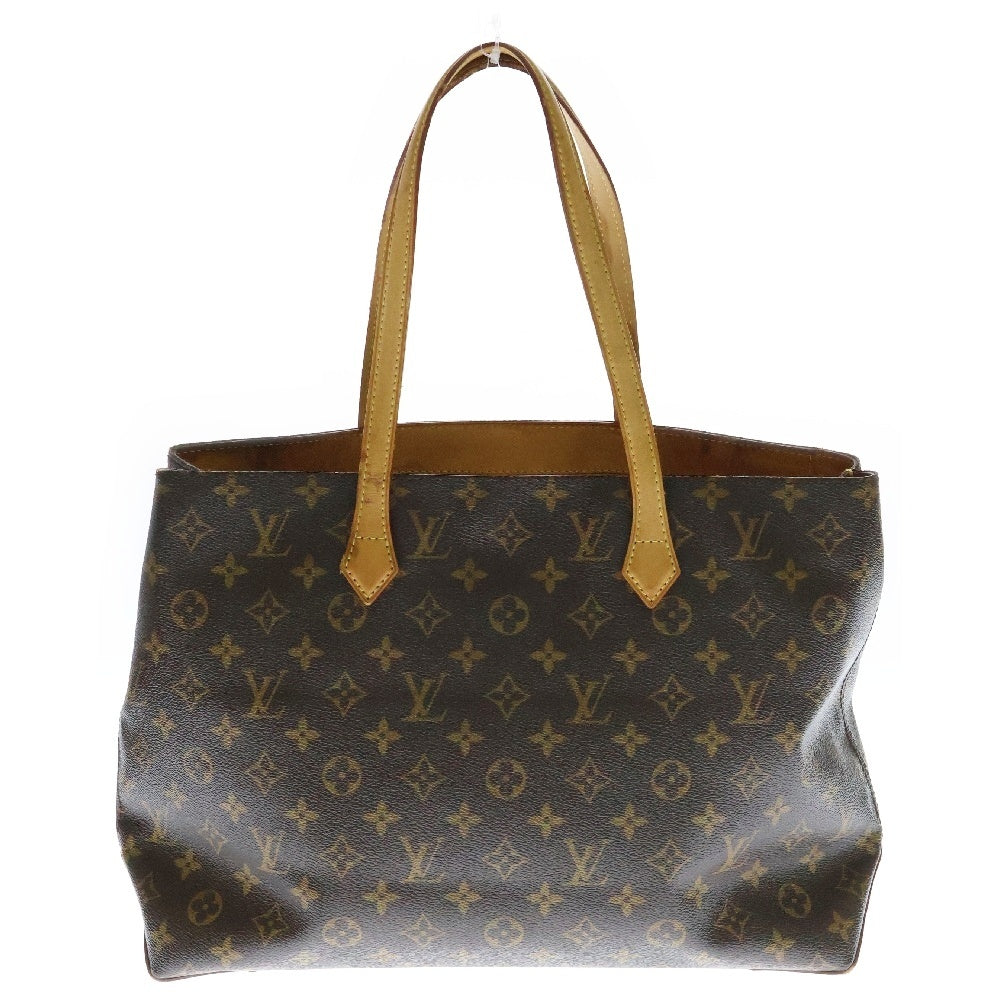 LOUIS VUITTON(ルイヴィトン) モノグラム ウィルシャーMM M45644 ブラウン PVC トートバッグ ショルダーバッグ