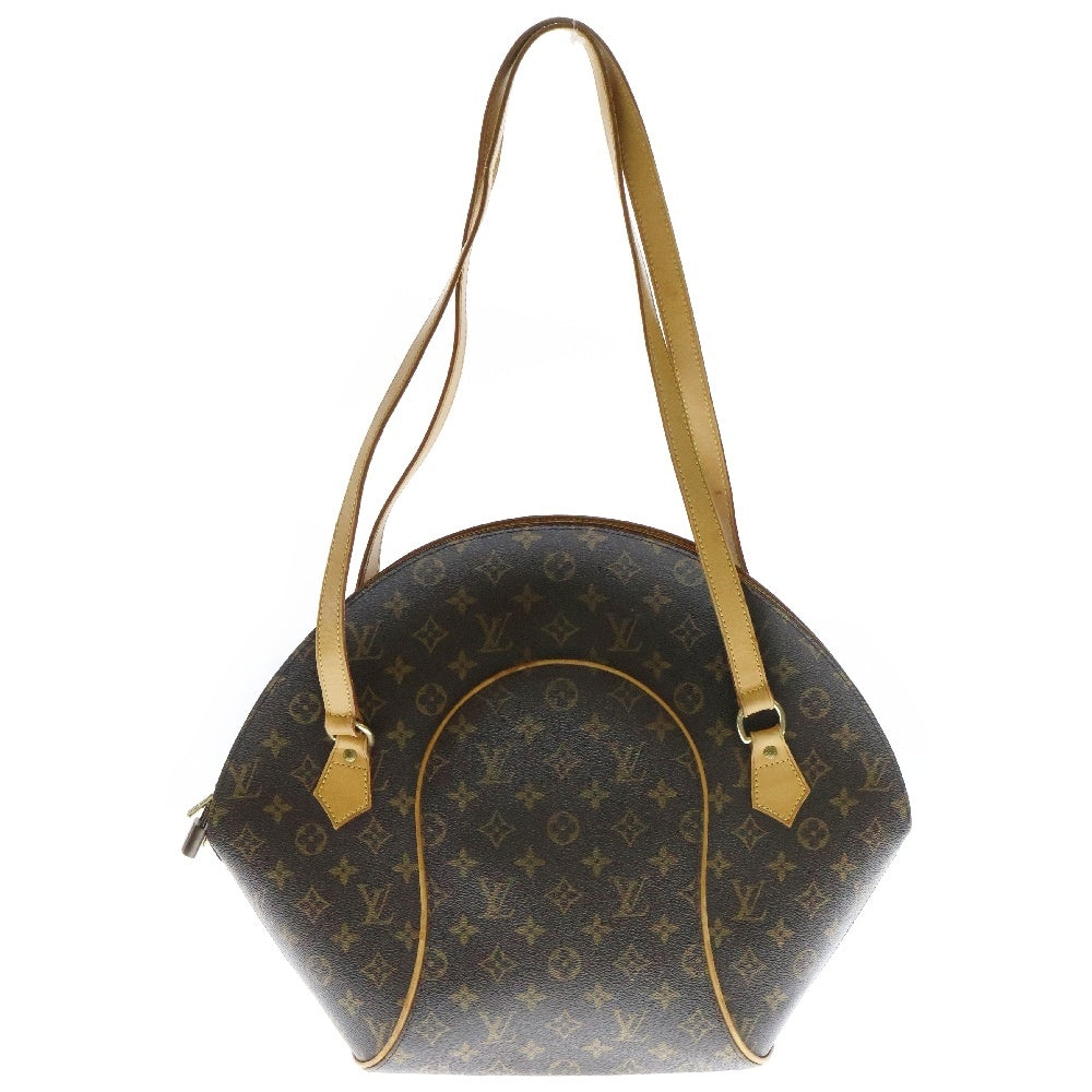 LOUIS VUITTON(ルイヴィトン) モノグラム エリプスショッピング トートバッグ ハンドバッグ ブラウン ゴールド金具 レザー M51128