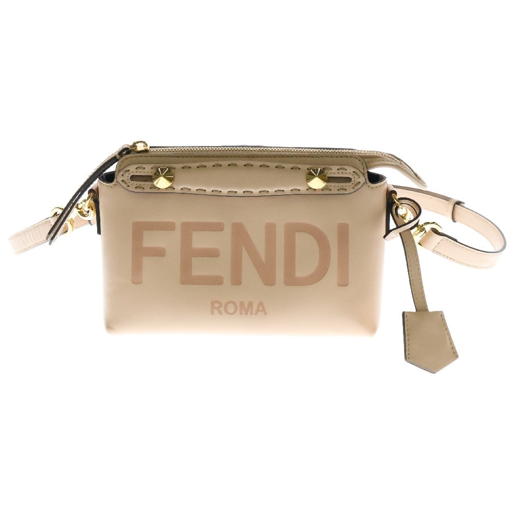 FENDI(フェンディ) バイザウェイ スモール ロゴ ピンク レザー 8BL145 ショルダーバッグ