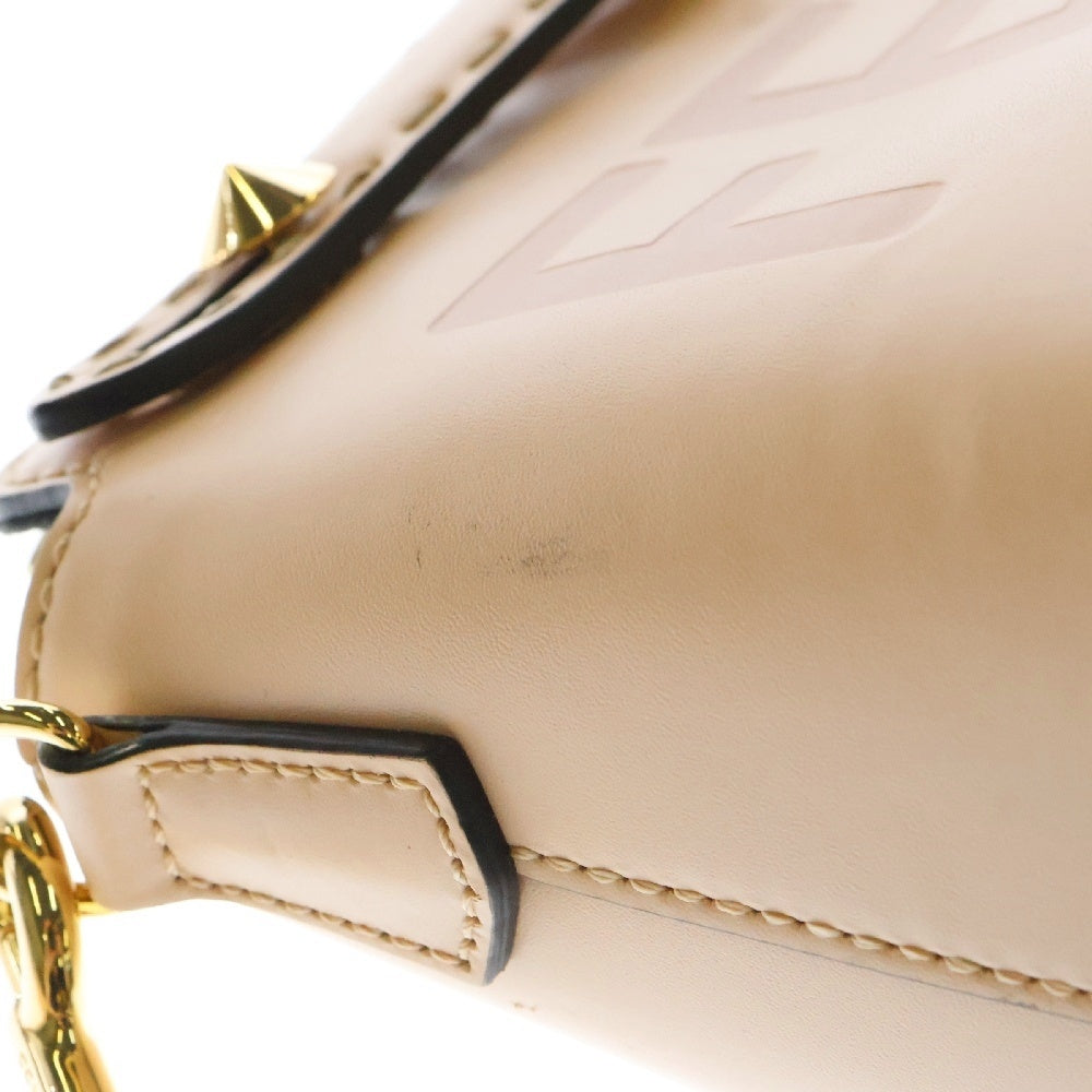 FENDI(フェンディ) バイザウェイ スモール ロゴ ピンク レザー 8BL145 ショルダーバッグ