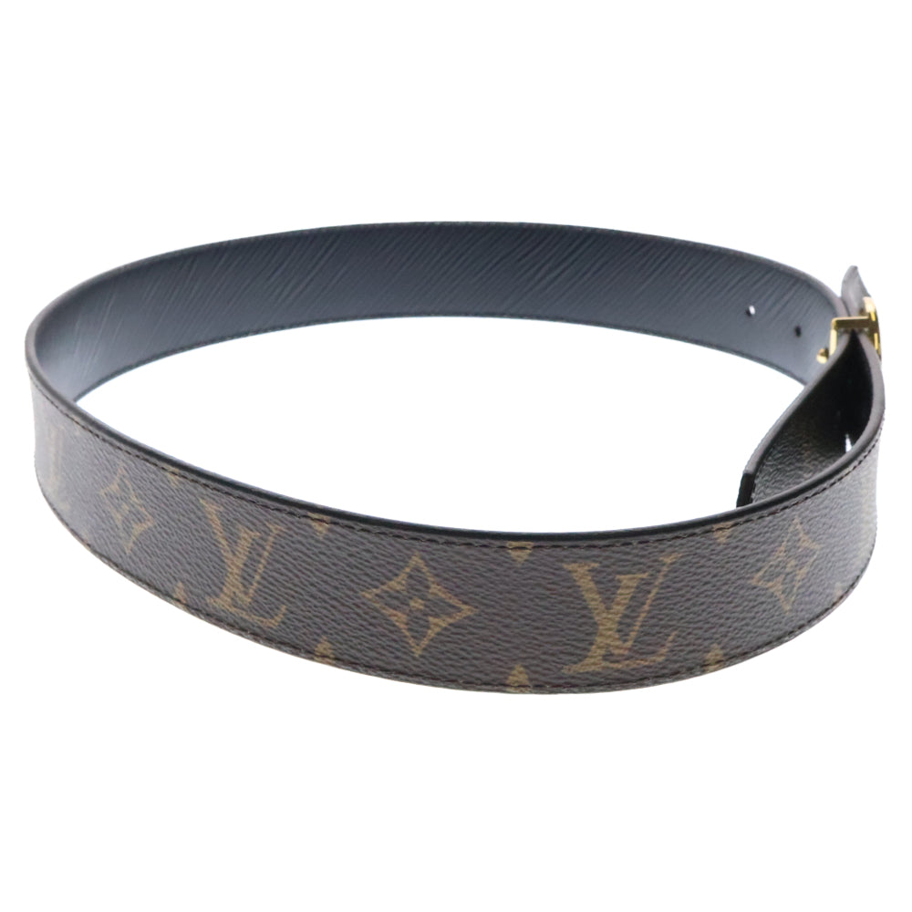 LOUIS VUITTON(ルイヴィトン) サンチュール モノグラム LVサークル リバーシブル ベルト 75/30 ブラウン ゴールド金具 M9935