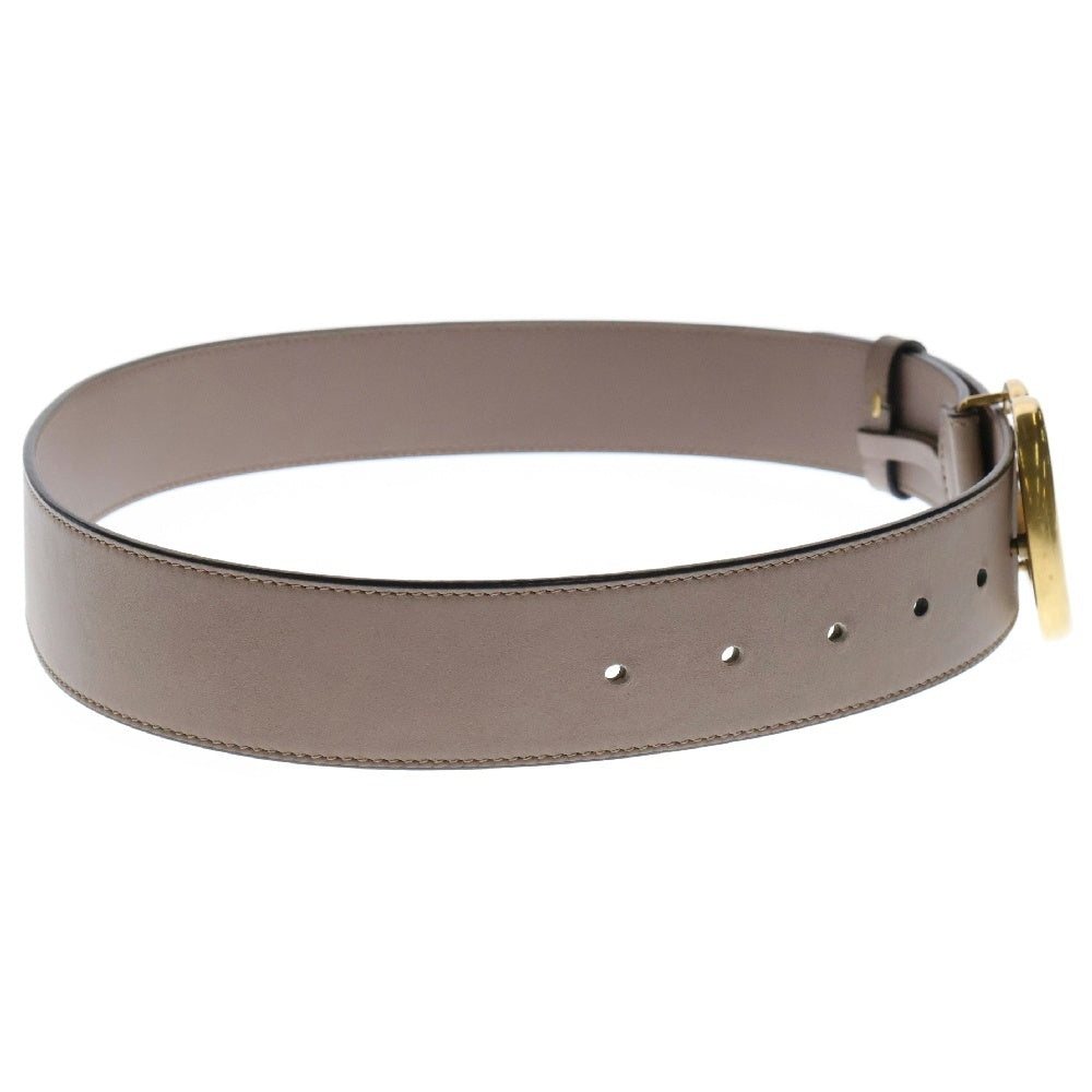 GUCCI(グッチ) GGスプリーム ベルト ピンクベージュ ゴールド金具 レザー 409417