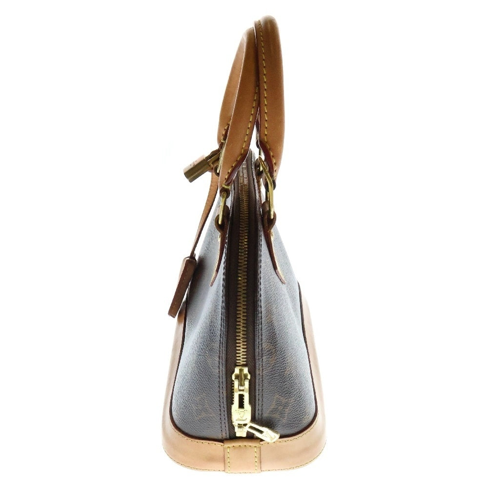 LOUIS VUITTON(ルイヴィトン) モノグラム アルマBB 2WAYバッグ ショルダーバッグ ハンドバッグ ブラウン ゴールド金具 レザー×PVC M53152