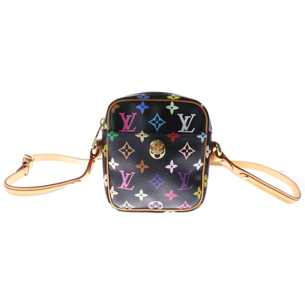LOUIS VUITTON(ルイヴィトン) モノグラム ショルダーバッグ ミニバッグ マルチカラー ブラック×ブラウン ノワール レザー×PVC ゴールド金具 M40056