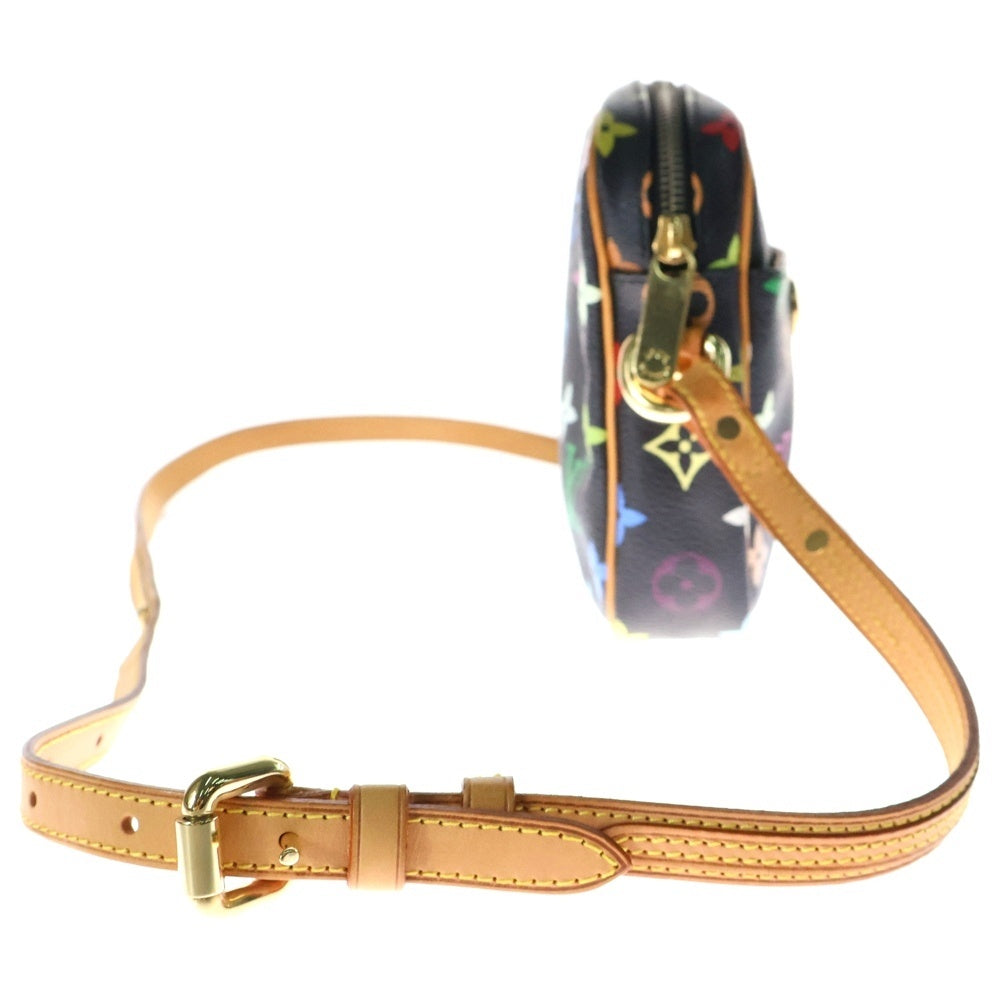 LOUIS VUITTON(ルイヴィトン) モノグラム ショルダーバッグ ミニバッグ マルチカラー ブラック×ブラウン ノワール レザー×PVC ゴールド金具 M40056
